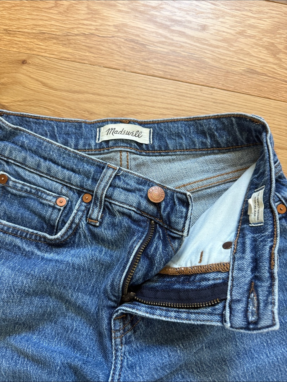 Madewell perfect vintage wide leg - Picture 4 of 5